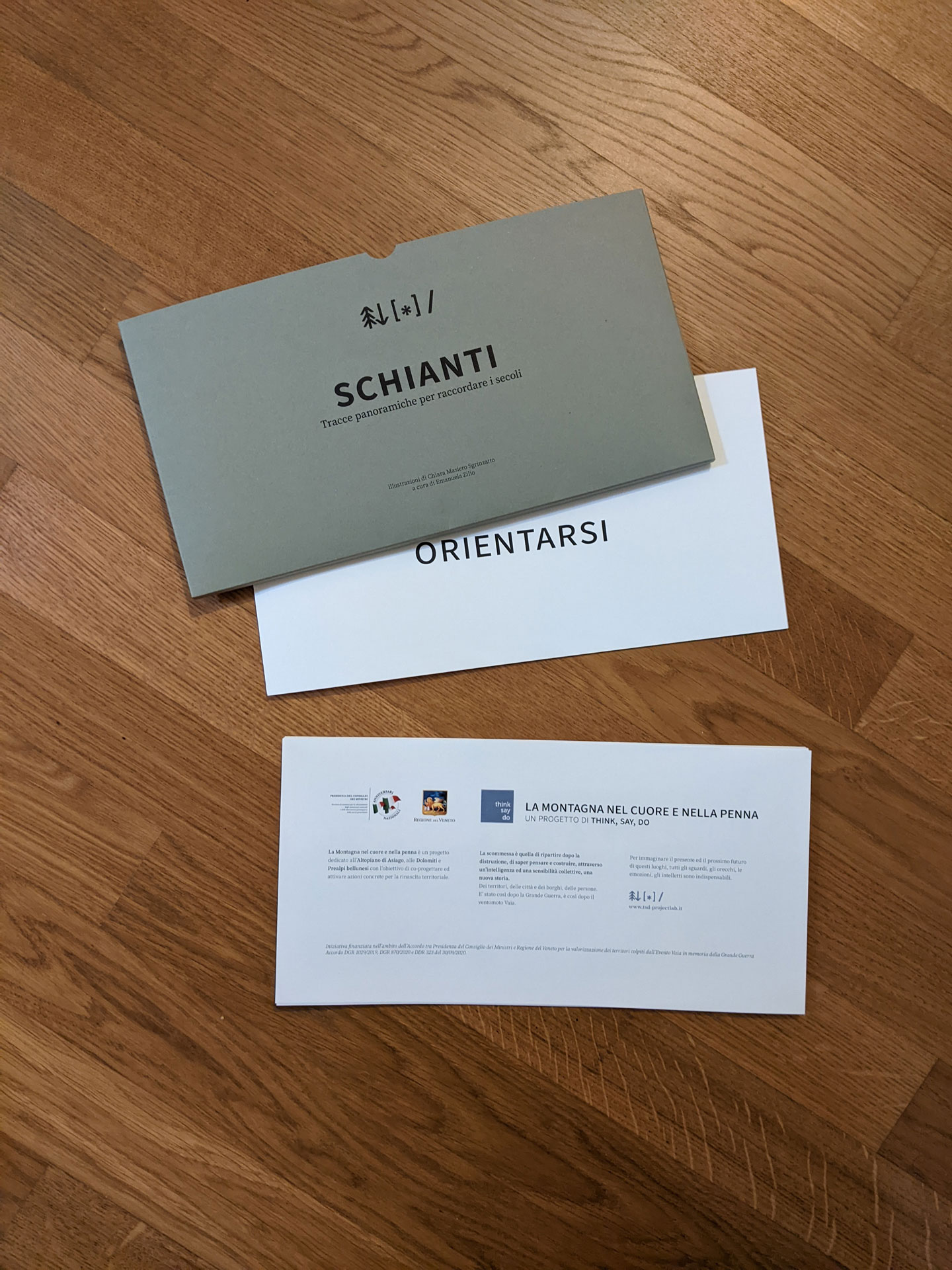 SCHIANTI cofanetto e inserti