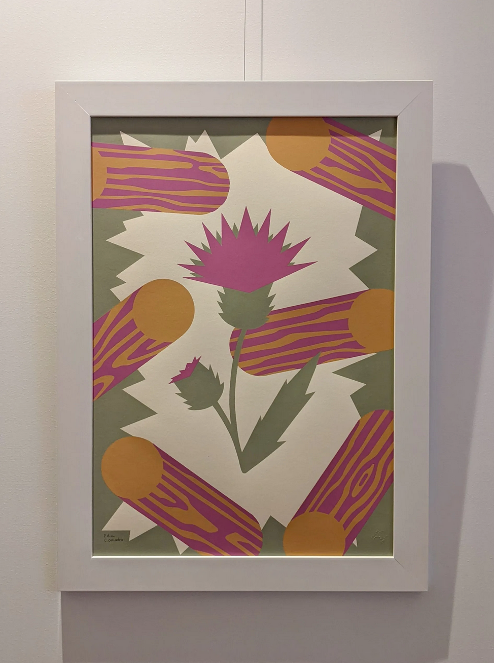 Cristina Amodeo serigrafia ad Alberabilia Cristina Amodeo serigrafia ad Alberabilia